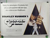 Full frontal view of the poster showing artwork and overall condition