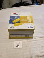 Box of 3M TaperFit 2 ear plugs showing front graphics and product name.