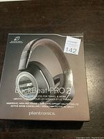 Original retail box of Plantronics BackBeat PRO 2 headphones showing product image and branding.