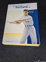 Front of the box showing Roger Maris figurine and Hartland branding