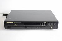 Front view of the Marantz CD-63mkII showing the main controls, CD tray, headphone jack, and branding.