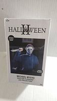 Front view of the box showing Michael Myers image and product title.