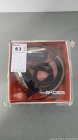 Koss PRO 4AA headphones in original box with visible Koss logo on packaging, headphones coiled inside box with cable visible.
