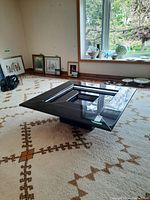 Table in setting showing overall shape and style