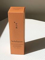 Front of the box showing Sulwhasoo branding and product name Concentrated Ginseng Renewing Serum 50ml.