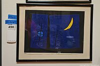 Full view of the framed print showing the artwork, title, signature, numbering, and framing.