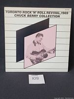Front cover of vinyl LP with a black and white photo of Chuck Berry and album title.
