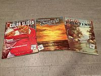 Three Walter Foster vintage art magazines placed side by side on a surface, showing front covers.