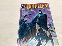 Front cover of Detective Comics #600 showing Batman artwork and title.