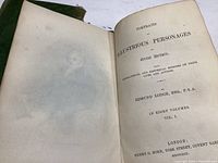 Title page of Volume 1 showing book title, author, and publishing details from 1849.