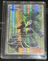 Front side of Morgan Full Art Ultra Rare Pokémon card 178/181 showing detailed holographic artwork and text.