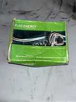 Box with Pure Energy branding and product image showing a remanufactured alternator.