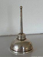 Assembled oil can style vermouth dripper front view