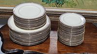 Stacked view showing multiple plates in three stacks based on plate type.