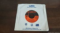 45rpm vinyl single "That Was Yesterday" by Foreigner in WEA Canada paper sleeve, Atlantic label.