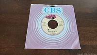45rpm vinyl single of 'Glace Bay Blues' by The Guess Who in CBS sleeve