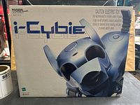 Front of the original i-Cybie box showing product name and robotic dog image