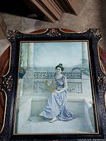 Framed print showing full view of the artwork and frame.