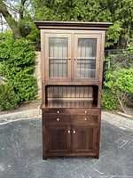 Front view of cabinet