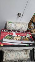 Betty Crocker buffet server box showing front view with images of food inside and product details.