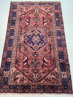 Full top-down view of rug showing overall pattern and colors