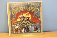 Front cover of 1967 Grateful Dead debut album in original color art