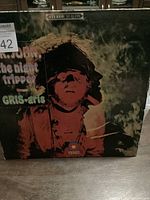 Front cover of Dr. John the Night Tripper LP album Gris-Gris with distinctive tribal headdress image and Atco label.