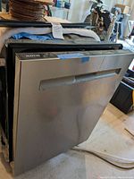 Front exterior view showing stainless steel finish and handle