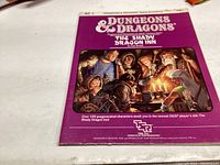 Front cover of the Dungeons & Dragons module showing title and artwork of a tavern scene with characters.
