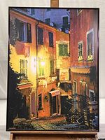 Front view of the framed print showing the full image and frame.