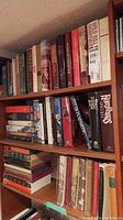 Shelving with Folio Society and other hardback books