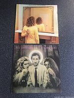 Front covers of Roger Daltrey and Pete Townshend 'Empty Glass' vinyl LP albums.