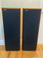 Front view of both speakers