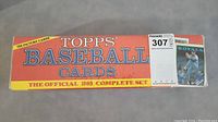 Front of the factory-sealed 1988 Topps Baseball Cards complete set box showing Topps branding, “792 Picture Cards” and “The Official 1988 Complete Set”