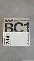 Photo of the Yamaha Breath Controller BC1 box with branding and model name visible