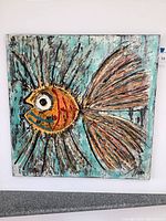 Front view of entire painting showing overall design and color palette