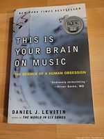 Front cover of 'This Is Your Brain On Music' showing title, author, and design elements.