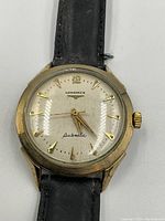 Close-up of watch dial