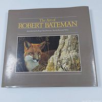 Front cover of the art book 'The Art of Robert Bateman' showing fox artwork and title