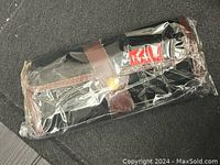 Professional Sketcher Student 33 Pack in black leather-trimmed carrying case, wrapped in plastic.