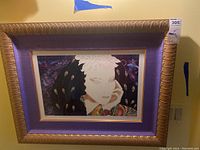 Full view of framed print showing overall appearance and condition