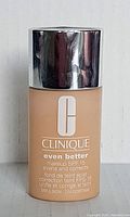 Front of Clinique Even Better Makeup SPF 15 Foundation bottle showing label and product name.