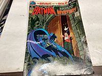 Front cover of Brave and Bold #93 comic featuring Batman illustration and title