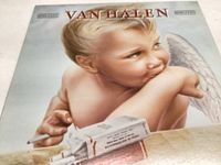 Front cover of Van Halen 1984 vinyl album featuring a baby angel illustration.