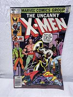 Front cover of The Uncanny X-Men comic book issue 132 showing Marvel Comics Group branding, main characters, and title.