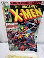 Front cover of The Uncanny X-Men #133 comic book showing Wolverine in action.
