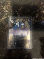 Front of Kobe Bryant 1996-97 SPx Foil basketball card, showing action image with foil finish.