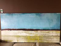 Front view showing full painting