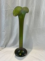 Full front view of vase showing overall shape and height