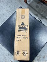 Box of Bissell Steam Mop model 1867-8 showing brand and model number on top.